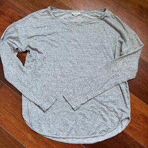 Club Monaco Long Sleeve Light Gray top small